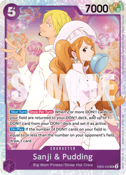 Sanji & Pudding