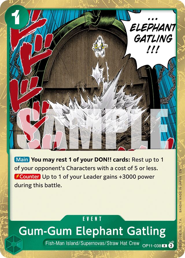 Gum-Gum Elephant Gatling