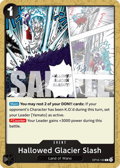 Hallowed Glacier Slash